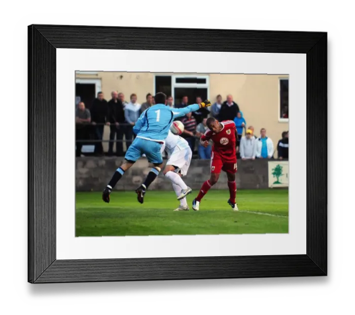 Framed Print : Rivalry on the Pitch: Bristol City vs Paulton Rovers - Season 10-11 Framed Print : Rivalry on the Pitch: Bristol City vs Paulton Rovers - Season 10-11