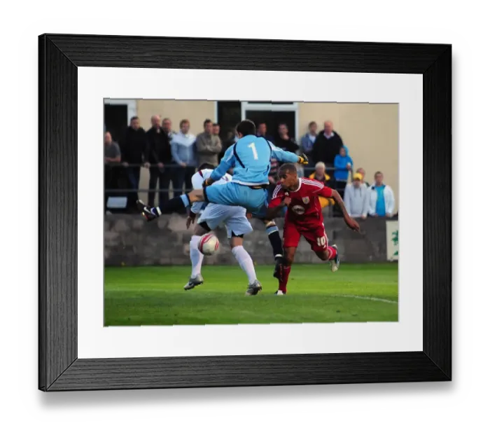 Framed Print : Bristol City Takes on Paulton Rovers: Season 10-11 Football Clash Framed Print : Bristol City Takes on Paulton Rovers: Season 10-11 Football Clash