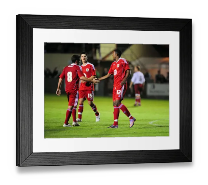 Framed Print : Bristol City vs Paulton Rovers: A Football Rivalry - Season 10-11 Framed Print : Bristol City vs Paulton Rovers: A Football Rivalry - Season 10-11
