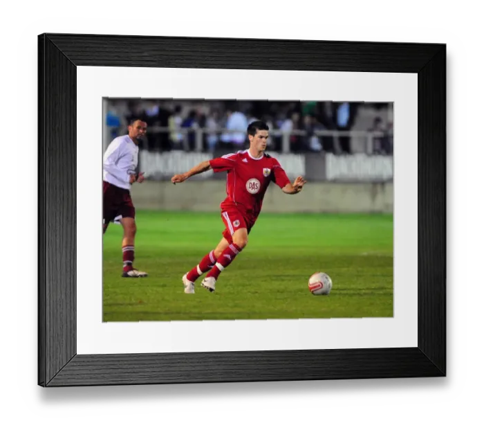 Framed Print : Bristol City vs Paulton Rovers: A Football Rivalry - Season 10-11
