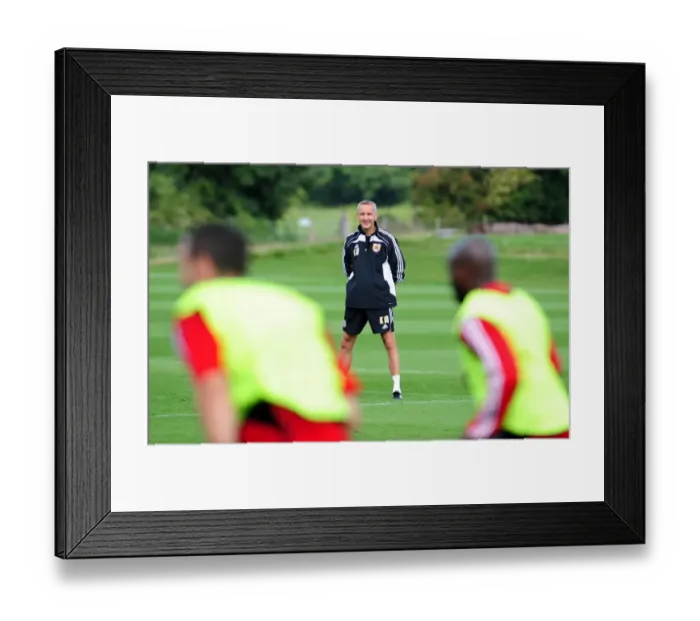 Framed Print : Bristol City First Team: Gearing Up for the 2010-11 Season - Training Session (9-9-10) Framed Print : Bristol City First Team: Gearing Up for the 2010-11 Season - Training Session (9-9-10)