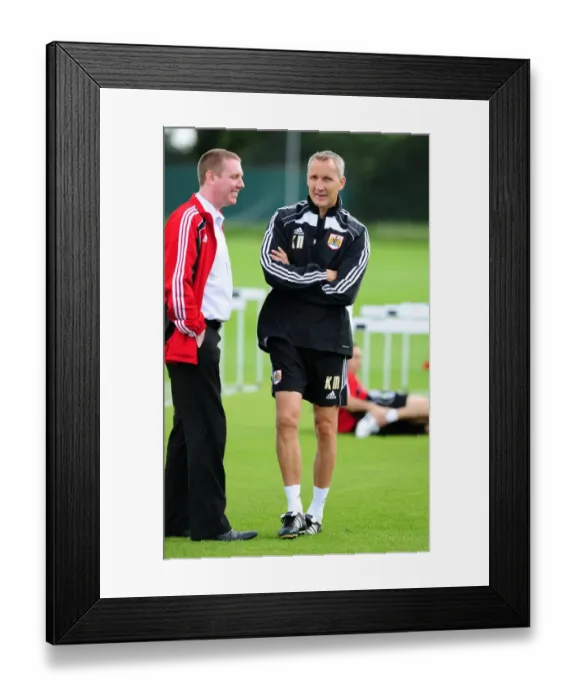 Framed Print : Bristol City First Team: Gearing Up for the 2010-11 Season - Training Session on September 9th Framed Print : Bristol City First Team: Gearing Up for the 2010-11 Season - Training Session on September 9th