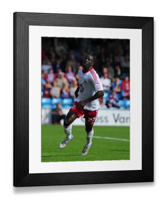 Framed Print : Adomah's Thrilling Goal Celebration: Scunthorpe United vs. Bristol City (Championship 2010) Framed Print : Adomah's Thrilling Goal Celebration: Scunthorpe United vs. Bristol City (Championship 2010)