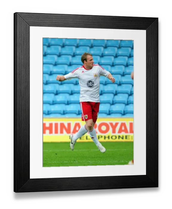 Framed Print : Euphoria Unleashed: David Clarkson's Thrilling Goal Celebration vs. Scunthorpe United (Championship 2010) Framed Print : Euphoria Unleashed: David Clarkson's Thrilling Goal Celebration vs. Scunthorpe United (Championship 2010)