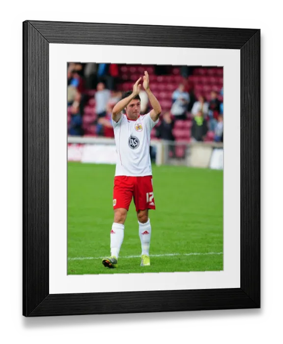Framed Print : Ivan Sproule in Action: Championship Showdown at Scunthorpe United vs. Bristol City (September 11, 2010) Framed Print : Ivan Sproule in Action: Championship Showdown at Scunthorpe United vs. Bristol City (September 11, 2010)