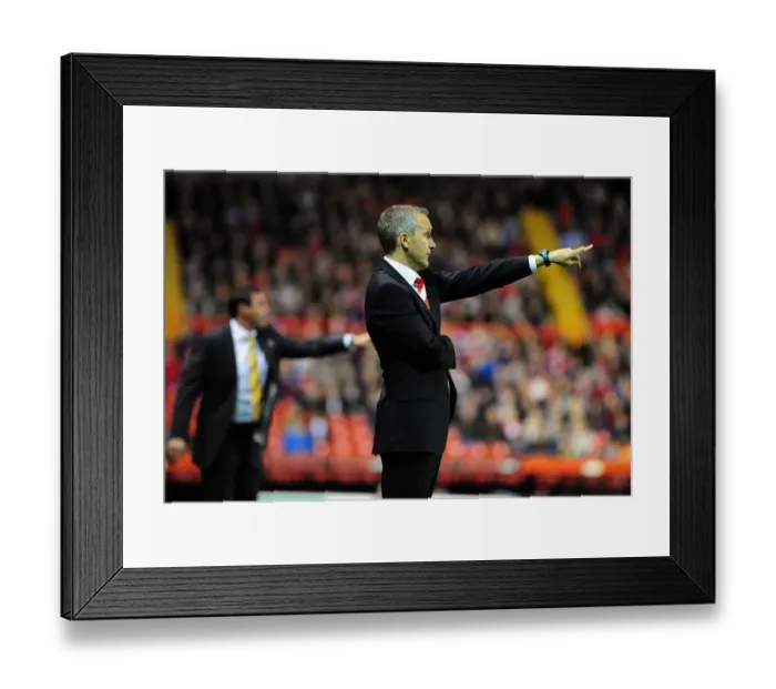 Framed Print : Keith Millen vs. Malky Mackay: Championship Showdown - Bristol City vs. Watford, 2010