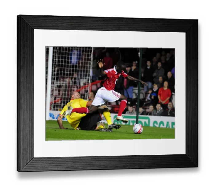 Framed Print : Bristol City vs. Watford: A Football Showdown - Season 10-11 Framed Print : Bristol City vs. Watford: A Football Showdown - Season 10-11