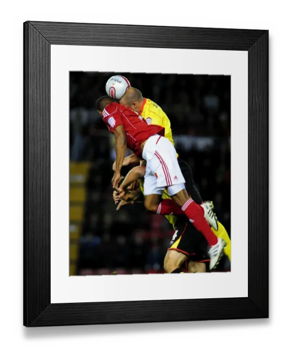 Framed Print : Bristol City vs. Watford: A Football Showdown - Season 10-11 Framed Print : Bristol City vs. Watford: A Football Showdown - Season 10-11