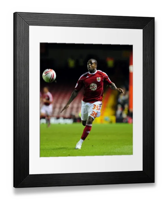 Framed Print : Bristol City's Danny Rose in Action Against Watford, Championship Match, Ashton Gate Stadium, 2010 Framed Print : Bristol City's Danny Rose in Action Against Watford, Championship Match, Ashton Gate Stadium, 2010