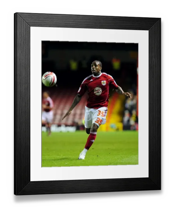 Framed Print : Bristol City's Danny Rose in Action: Championship Clash Against Watford at Ashton Gate Stadium (2010) Framed Print : Bristol City's Danny Rose in Action: Championship Clash Against Watford at Ashton Gate Stadium (2010)