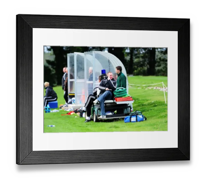 Framed Print : Football Rivalry: Bristol City vs. Hereford Reserves - Season 10-11