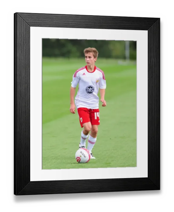 Framed Print : Bristol City vs Hereford Reserves: Football Rivalry in Season 10-11