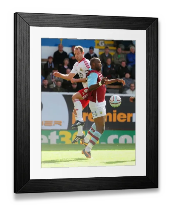 Framed Print : Controversial Moment: Bikey's Unnoticed Handball in Burnley vs. Bristol City Championship Match, 2010 Framed Print : Controversial Moment: Bikey's Unnoticed Handball in Burnley vs. Bristol City Championship Match, 2010