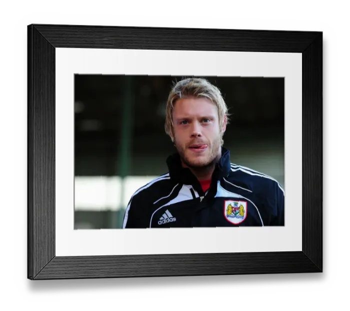 Framed Print : Dean Gerken Saves: Burnley vs. Bristol City, Championship 2010