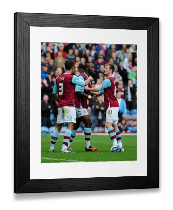 Framed Print : Burnley vs. Bristol City: Bikey and Fox Clash in Heated Championship Match Framed Print : Burnley vs. Bristol City: Bikey and Fox Clash in Heated Championship Match