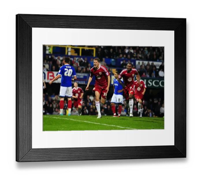 Framed Print : Championship Showdown: Portsmouth vs. Bristol City at Fratton Park - September 25, 2010 Framed Print : Championship Showdown: Portsmouth vs. Bristol City at Fratton Park - September 25, 2010