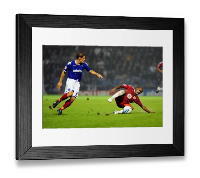 Framed Print : Bristol City's Danny Rose Foul by Michael Brown in Portsmouth vs. Bristol City Championship Match, September 2010 Framed Print : Bristol City's Danny Rose Foul by Michael Brown in Portsmouth vs. Bristol City Championship Match, September 2010