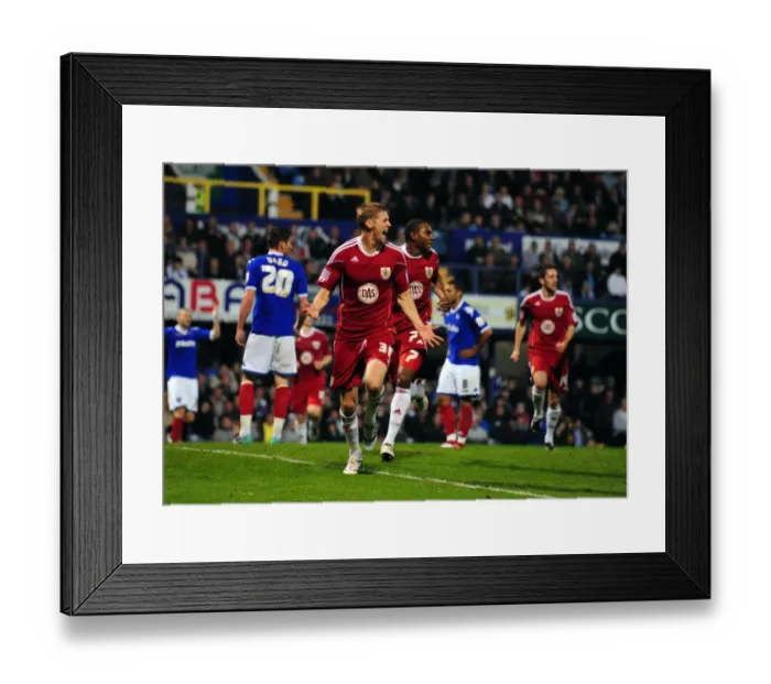 Framed Print : Championship Clash: Portsmouth vs. Bristol City at Fratton Park - September 25, 2010 Framed Print : Championship Clash: Portsmouth vs. Bristol City at Fratton Park - September 25, 2010