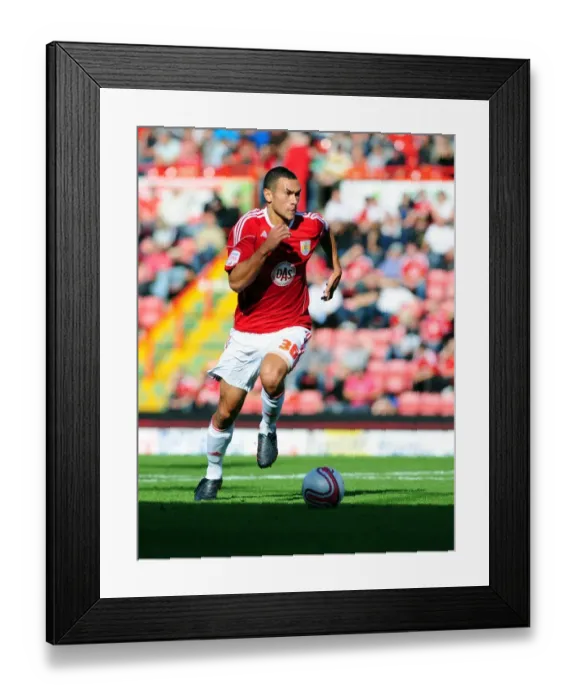 Framed Print : Bristol City vs Norwich City: A Football Rivalry - Season 10-11
