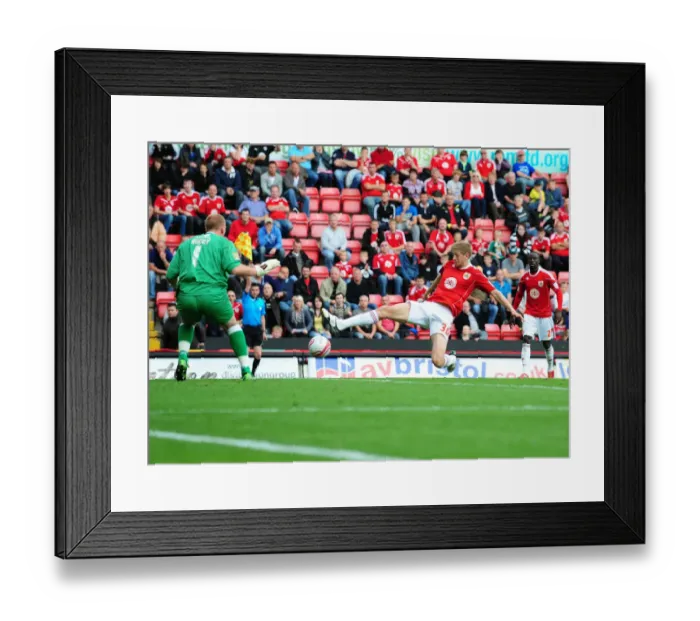 Framed Print : Bristol City vs Norwich City: A Football Rivalry - Season 10-11