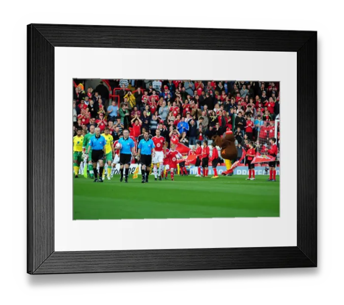 Framed Print : Clash of Titans: Bristol City vs. Norwich City (Season 10-11) Framed Print : Clash of Titans: Bristol City vs. Norwich City (Season 10-11)