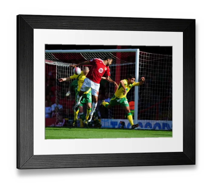 Framed Print : Bristol City vs Norwich City: A Football Rivalry - Season 10-11 Framed Print : Bristol City vs Norwich City: A Football Rivalry - Season 10-11