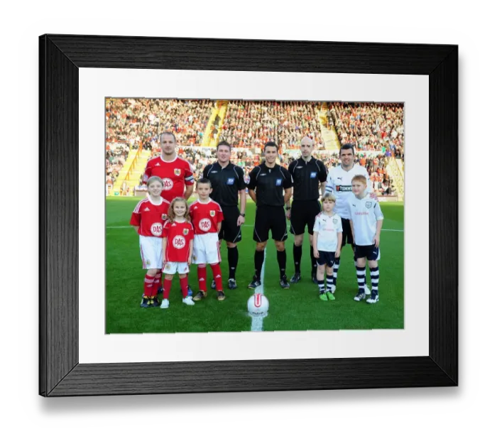 Framed Print : Bristol City v Preston North End Framed Print : Bristol City v Preston North End