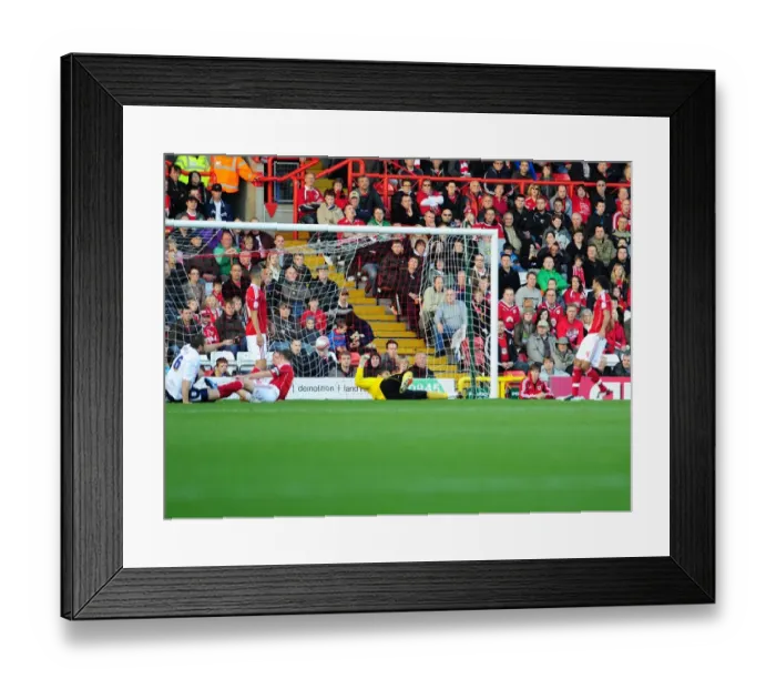 Framed Print : Iain Hume Scores Opening Goal: Bristol City vs. Preston North End, Championship Match, Ashton Gate Stadium (06 / 11 / 2010) Framed Print : Iain Hume Scores Opening Goal: Bristol City vs. Preston North End, Championship Match, Ashton Gate Stadium (06 / 11 / 2010)