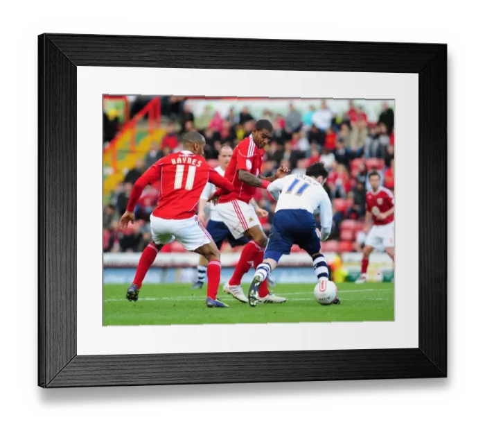 Framed Print : Championship Showdown: Marvin Elliott vs. Keith Treacy at Ashton Gate Stadium (Nov. 6, 2010)