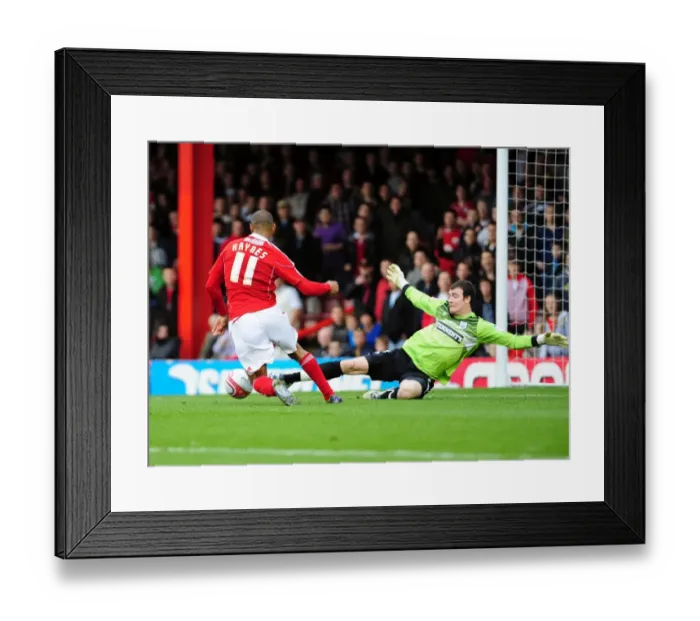 Framed Print : Bristol City v Preston North End 061110