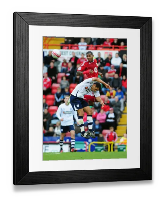 Framed Print : Championship Showdown: Elliott vs. Russell at Ashton Gate - Bristol City vs. Preston North End Framed Print : Championship Showdown: Elliott vs. Russell at Ashton Gate - Bristol City vs. Preston North End