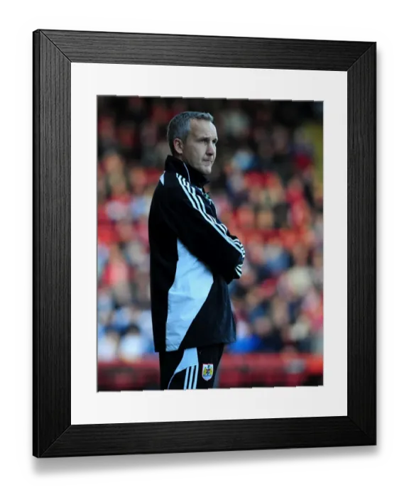 Framed Print : Bristol City vs Preston North End: The Intense Rivalry - Season 10-11 Football Match