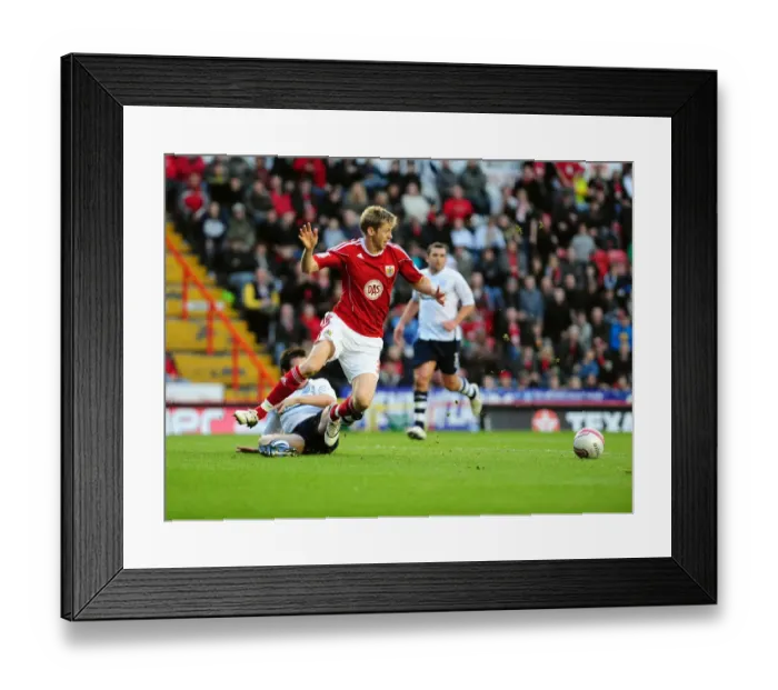 Framed Print : Battling for Championship Supremacy: Stead vs. St. Ledger (2010) - A Football Rivalry at Ashton Gate Framed Print : Battling for Championship Supremacy: Stead vs. St. Ledger (2010) - A Football Rivalry at Ashton Gate