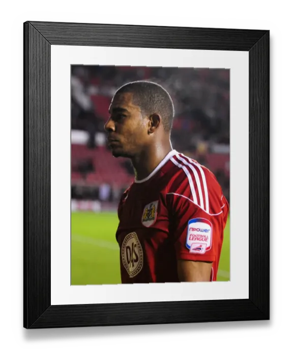 Framed Print : Marvin Elliott in Action: Bristol City vs. Preston North End, Championship Match, Ashton Gate Stadium, 2010 Framed Print : Marvin Elliott in Action: Bristol City vs. Preston North End, Championship Match, Ashton Gate Stadium, 2010