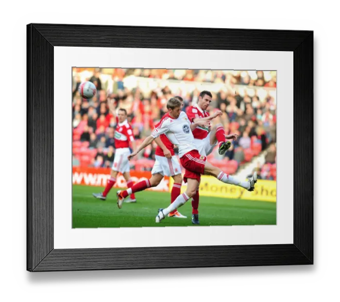 Framed Print : The Intense Football Rivalry: Middlesbrough vs. Bristol City - Season 10-11 Framed Print : The Intense Football Rivalry: Middlesbrough vs. Bristol City - Season 10-11