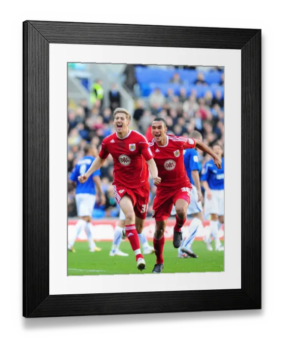 Framed Print : Bristol City's Jon Stead Scores the Second Goal: Cardiff City vs. Bristol City, Npower Championship, 16 / 10 / 2010 Framed Print : Bristol City's Jon Stead Scores the Second Goal: Cardiff City vs. Bristol City, Npower Championship, 16 / 10 / 2010