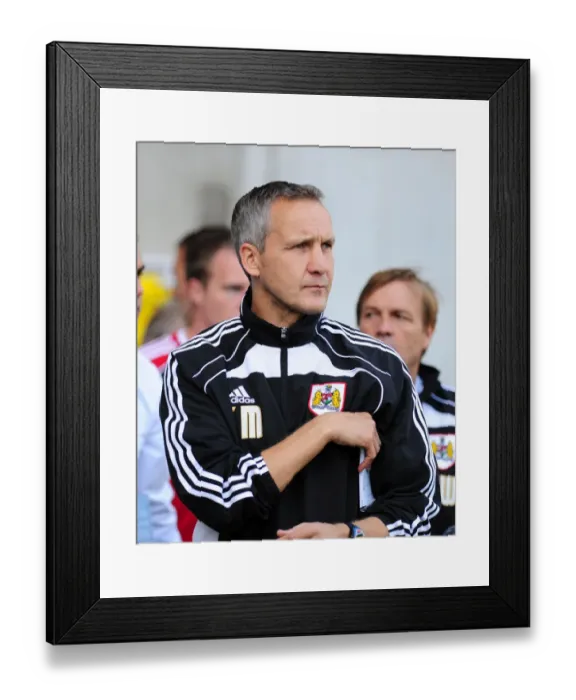 Framed Print : Keith Millen Leads Bristol City in Npower Championship Clash at Cardiff City Stadium (October 16, 2010) Framed Print : Keith Millen Leads Bristol City in Npower Championship Clash at Cardiff City Stadium (October 16, 2010)