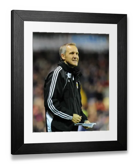 Framed Print : Bristol City's Keith Millen in Action Against Reading, Npower Championship 2010