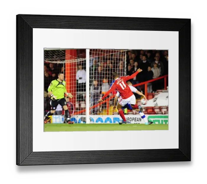 Framed Print : Intense Action from the Npower Championship Showdown: Bristol City vs QPR (October 2010) Framed Print : Intense Action from the Npower Championship Showdown: Bristol City vs QPR (October 2010)