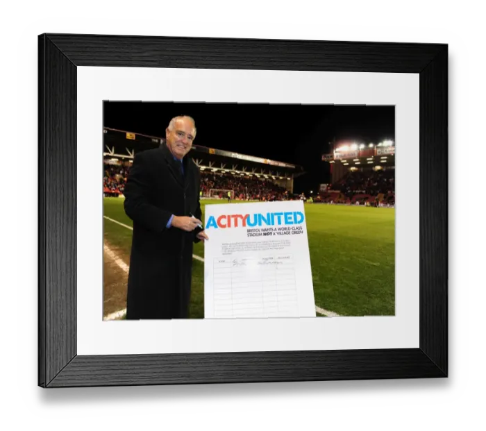 Framed Print : Bristol City vs QPR: A Cheese-tastic Encounter with Lord Mawhinney, Wallace, and Gromit at Ashton Gate (October 2010) Framed Print : Bristol City vs QPR: A Cheese-tastic Encounter with Lord Mawhinney, Wallace, and Gromit at Ashton Gate (October 2010)