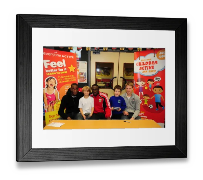 Framed Print : Meet the Players: Unveiling the Bristol City Squad