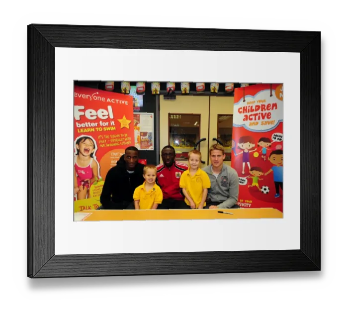 Framed Print : Meet the Players: Bristol City Redz Edition