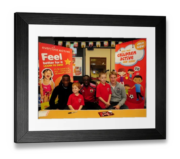 Framed Print : Meet the Stars of Bristol City FC: Up Close with Redz Framed Print : Meet the Stars of Bristol City FC: Up Close with Redz