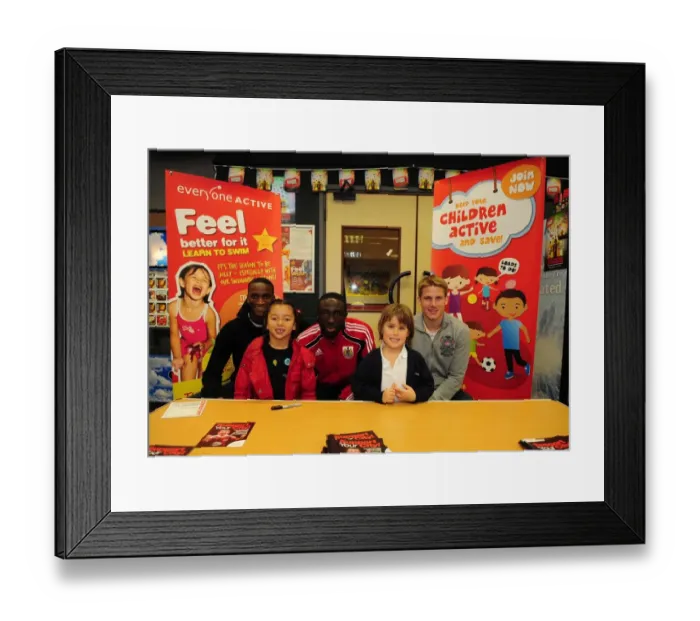 Framed Print : Meet the Stars of Bristol City FC: Up Close with Redz Framed Print : Meet the Stars of Bristol City FC: Up Close with Redz