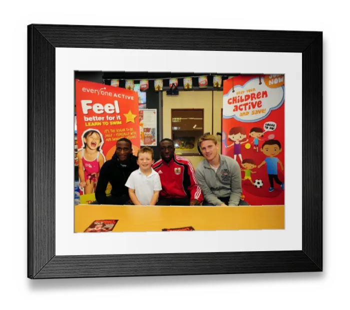 Framed Print : Meet the Players: Bristol City Football Club