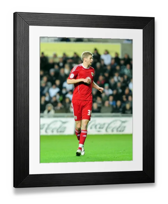 Framed Print : Jon Stead Scores for Bristol City Against Swansea City in Championship Match, 10 / 11 / 2010 Framed Print : Jon Stead Scores for Bristol City Against Swansea City in Championship Match, 10 / 11 / 2010