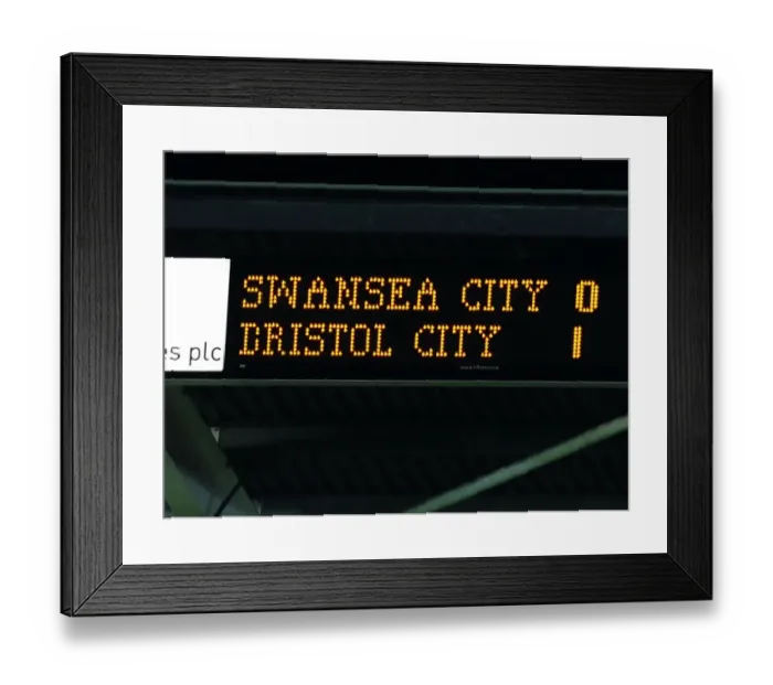 Framed Print : Championship Showdown: Swansea City vs. Bristol City - Liberty Stadium, 10 / 11 / 2010 Framed Print : Championship Showdown: Swansea City vs. Bristol City - Liberty Stadium, 10 / 11 / 2010