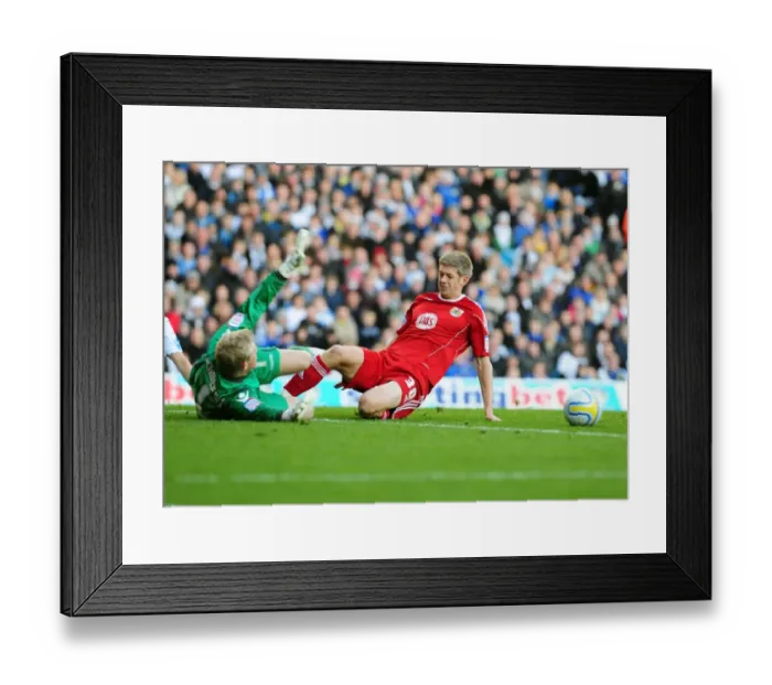 Framed Print : A Football Rivalry: Leeds United vs. Bristol City - Season 10-11