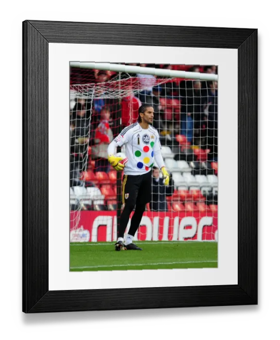 Framed Print : Bristol City vs Leicester City: 2010-11 Football Showdown Framed Print : Bristol City vs Leicester City: 2010-11 Football Showdown