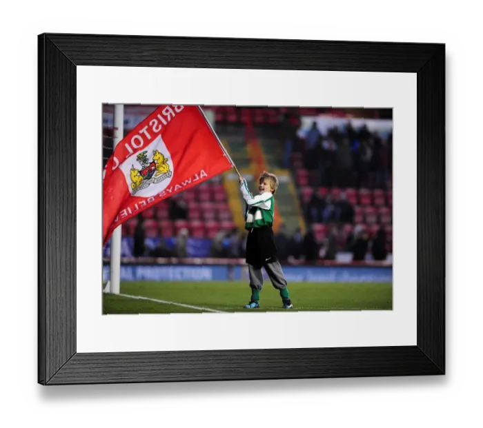 Framed Print : Bristol City vs Leicester City: 2010-11 Football Showdown - Season 10-11